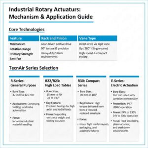What Are the Different Types of Rotary Actuators - MAstermac2000