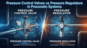 pressure control regulators vs pressure control valves