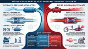 understanding differences between pressure control valves and pressure regulators, by Mastermac2000