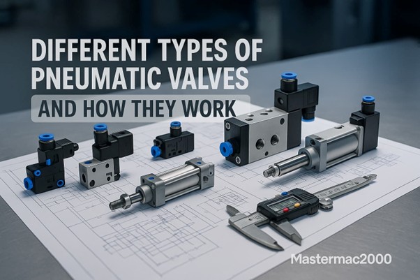 Different types of pneumatic valves and how do they work?