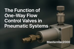 The Function of One-Way Flow Control Valves in Pneumatic Systems
