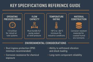 lube oil valve specifications guide Mastermac2000