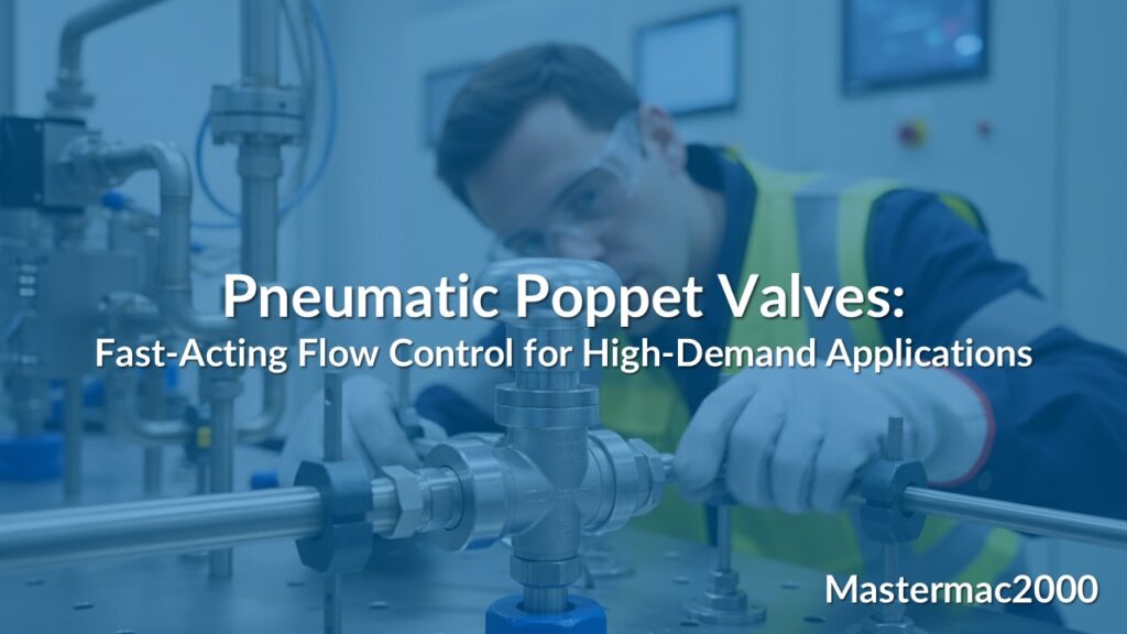 Pneumatic Poppet Valves Fast-Acting Flow Control for High-Demand Applications