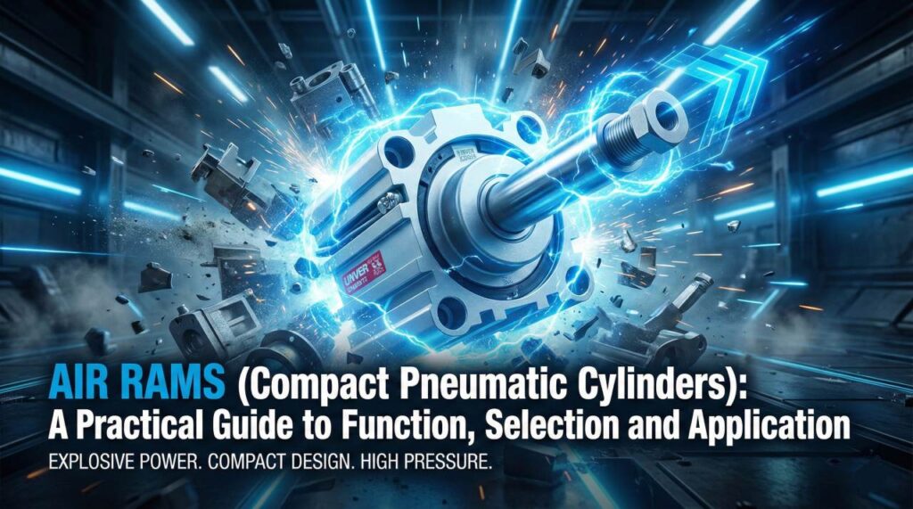 Air Rams - compact pneumatic cylinders - practical guide by Mastermac2000