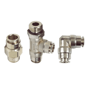Push-in Fittings - Nickel Plated Brass - MasterMac2000
