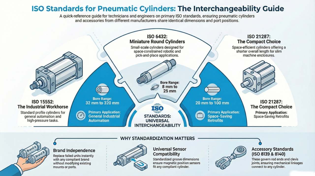 ISO standards for Pneumatic cylinders - by Mastermac2000