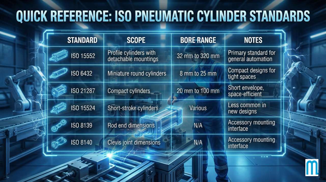 ISO standards for pneumatic cylinders - by Mastermac2000
