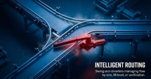 bottle sorting gate powered by pneumaitcs - Mastermac2000