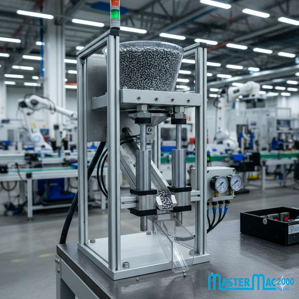 pneumatic process controle parts feeding gate