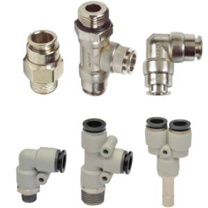 Mastermac2000 Pneumatic Fitting Types Tube Fittings collage
